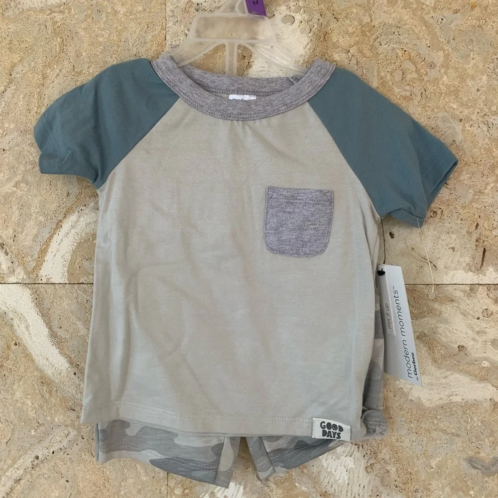 Modern Moments by Gerber Boys Set 12-M